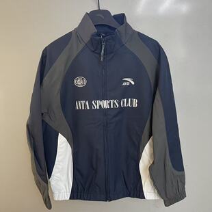 安踏美式棒球服夹克男子2026秋新款复古休闲运动服外套152638604S