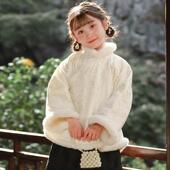 2025年新款 儿童唐装 女孩古风外套汉服新中式 女童拜年服冬季 童装