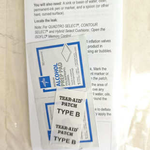 ROHO坐垫修补贴2片装气垫修补包进口漏气修补