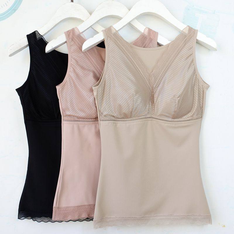 保暖背心免穿文胸无钢圈包胸好舒适亲肤暖腰腹女士加绒打底背心,女士内衣/男士内衣/家居服,保暖背心,淘宝优惠券,粉丝福利购,淘宝优惠卷