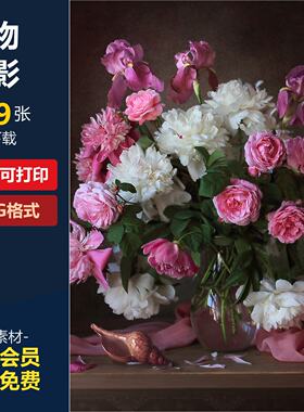 古典油画静物摄影图集高考艺用色彩静物素描照片临摹素材电子版