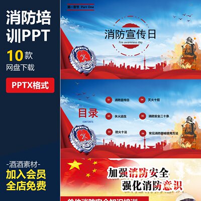 消防应急疏散演练培训PPT成品课件演练目的基础知识学习应急处理