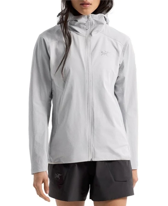 现货Arcteryx Gamma lightweight hoody sl女款软壳连帽冲锋衣薄