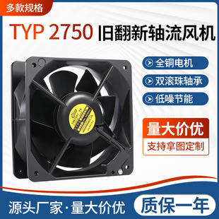 散热风扇 德国进口机型TYPE2750 160 铁叶风机 AC220V