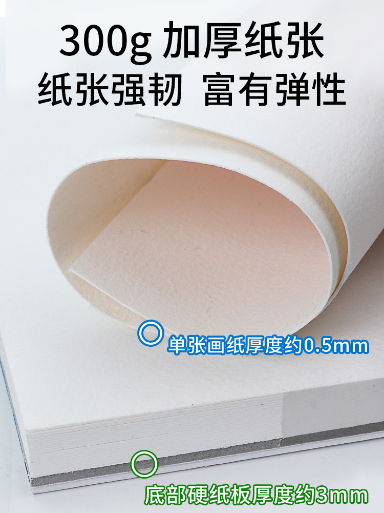 WINSOR & NEWTON 아티스트 등급 전문 수채화 책 300G 수채화 용지 얇은 두꺼운 중간 두꺼운 코일 아트 학생 그림