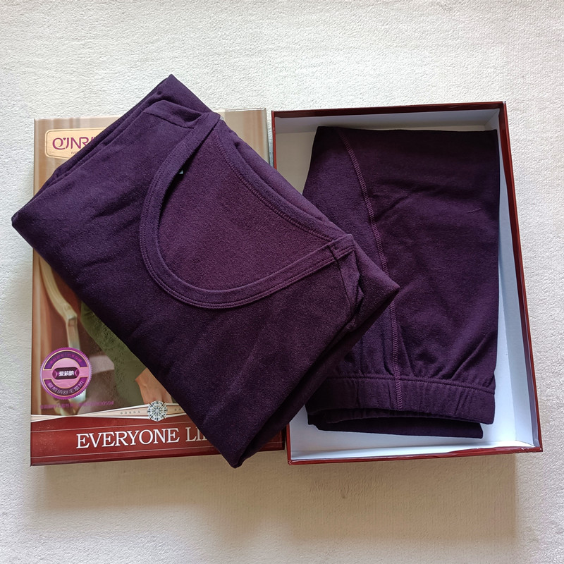 男士长袖内衣套装俏情人