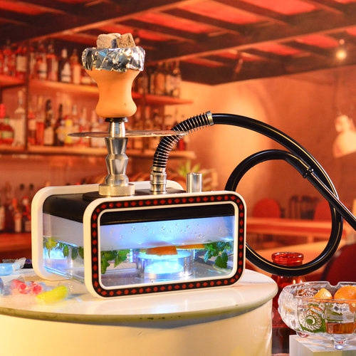 套装酒吧ktv水烟壶果味带灯