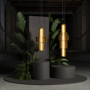 后现代简约设计师酒店宴会厅组合客厅餐厅西班牙Babel吊灯定制款