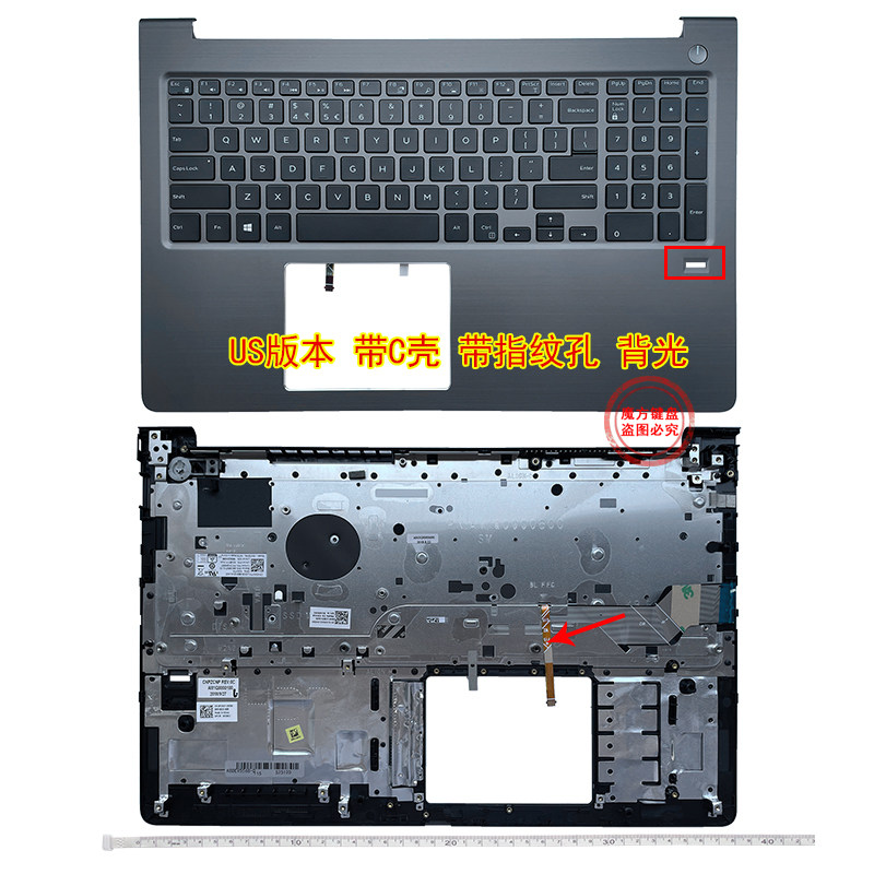 DELL 델 VOSTRO 업적 15 5568 V5568 노트북 C 쉘 키보드 팜레스트 D 쉘 쉘