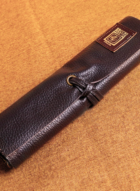 意大利纯手工牛皮袋佛罗伦萨ZECCHI雕塑刀收纳袋模型手办雕塑工具