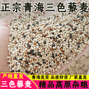 青海白色藜麦三色藜麦高原特产杂粮营养代餐饱腹健身 厂家直发