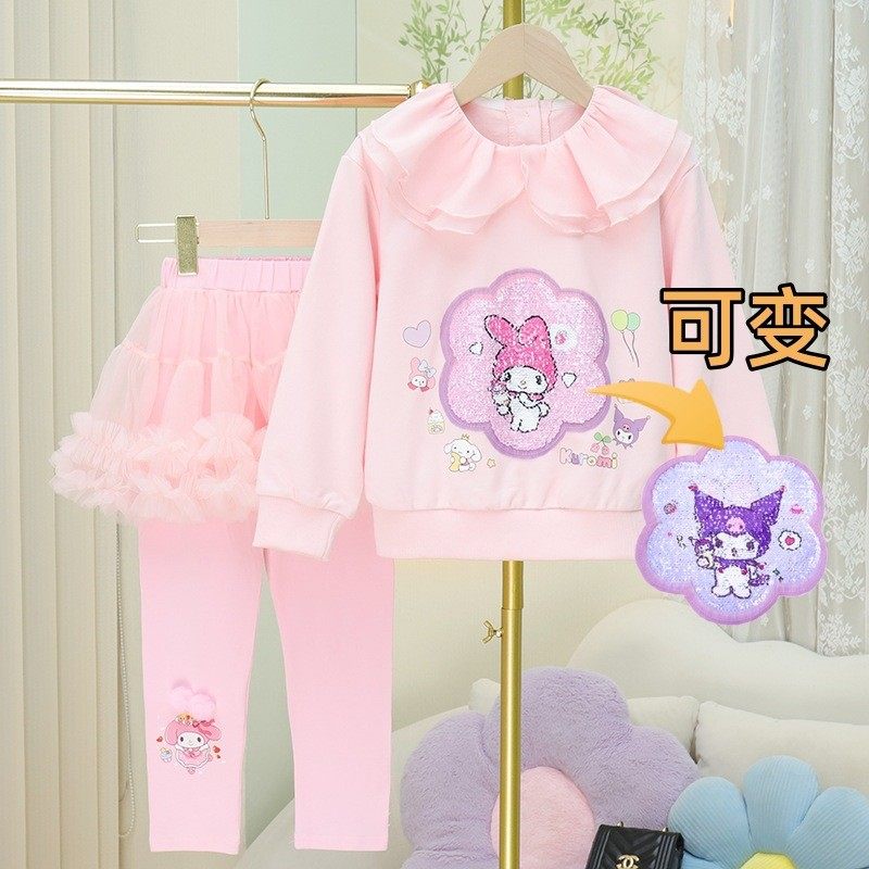 春秋纯棉长袖卫衣洋气时髦外穿套卫衣/绒衫