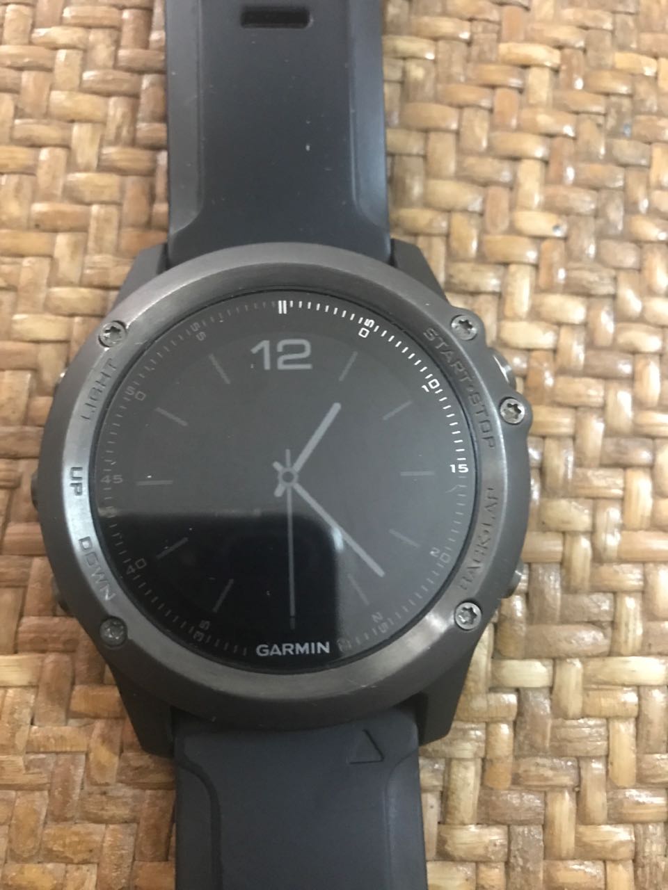 二手用过中文蓝宝石Garmin3HR5Xplus6X fenix6佳明飞耐时6太阳能