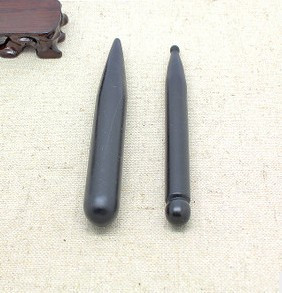 七夕包邮正品 泗滨砭石按摩棒摆件 穴位按摩棒 点穴笔 缓解疲