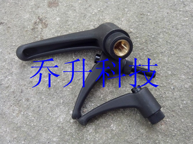福建厦门新塑料可调把手（弧形）塑料可调位紧定手柄M8系类