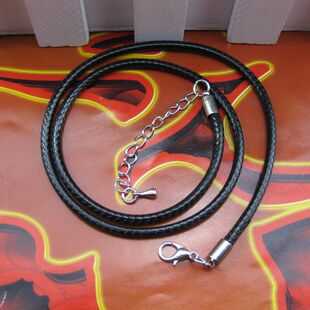 diy配件3mm蜡皮绳项链绳挂坠绳黄金吊坠挂绳水晶翡翠玉佩挂绳