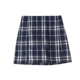 小A字裙显瘦时尚 开叉女士短款 新款 高腰裙子 格子半身裙 10123 夏季