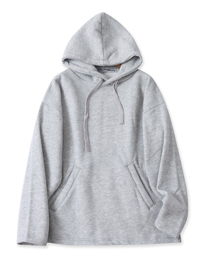 连帽加绒卫衣 秋冬新款保暖舒适外套女套头外贸休闲上衣帽衫03074