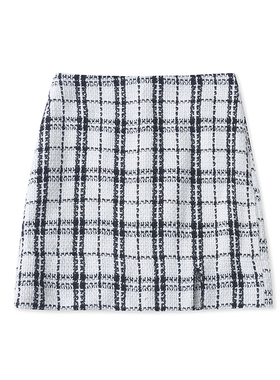 外贸格子半身裙 春秋新款中长显瘦高腰包臀裙女短款时尚裙子09262