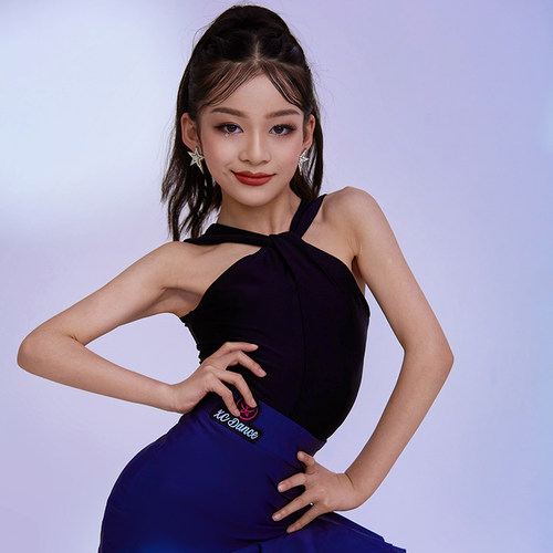 星辰舞服拉丁舞裙气质款练功服