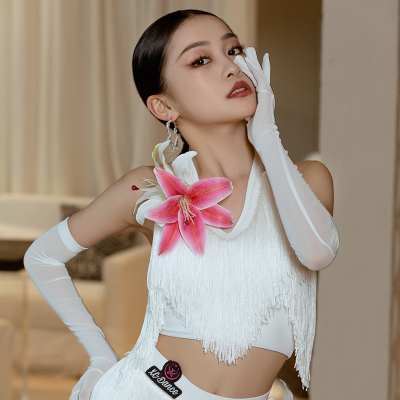 星辰舞拉丁舞演出服套装网红同款