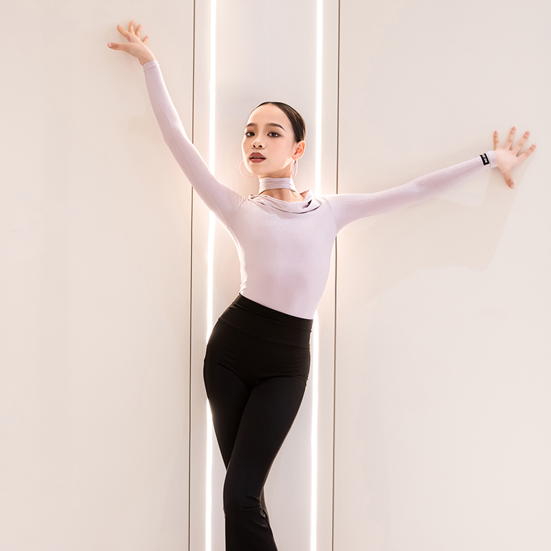 星辰舞服拉丁舞练习套装女儿童成人新款显白色设计师定制星光面料