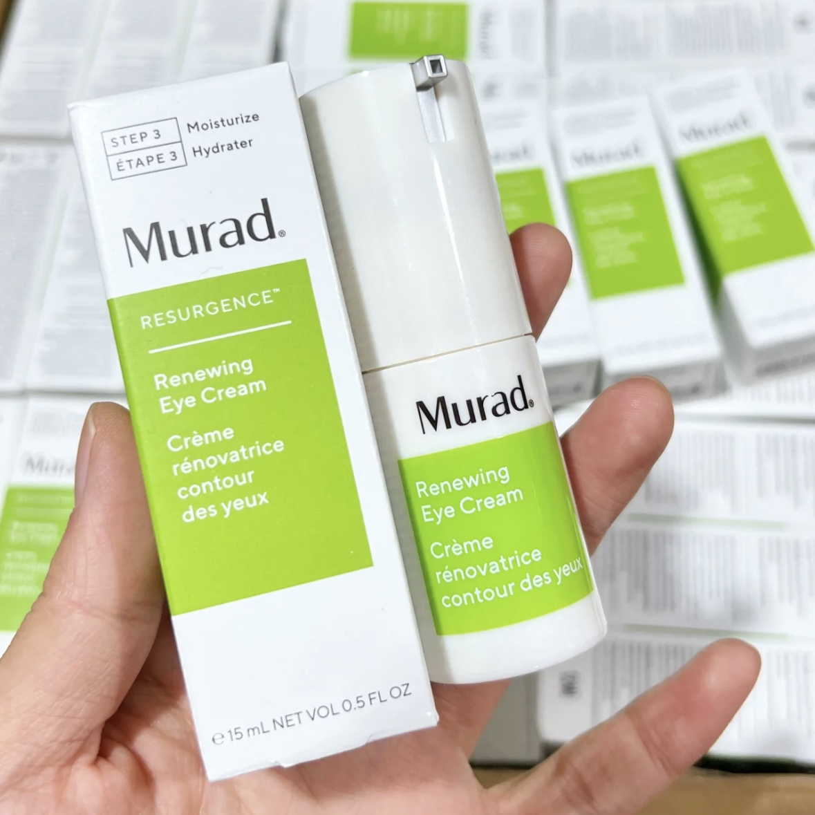 好价！包邮 Murad慕拉得A醇眼霜15ml 淡化细纹黑眼圈眼袋提拉紧致