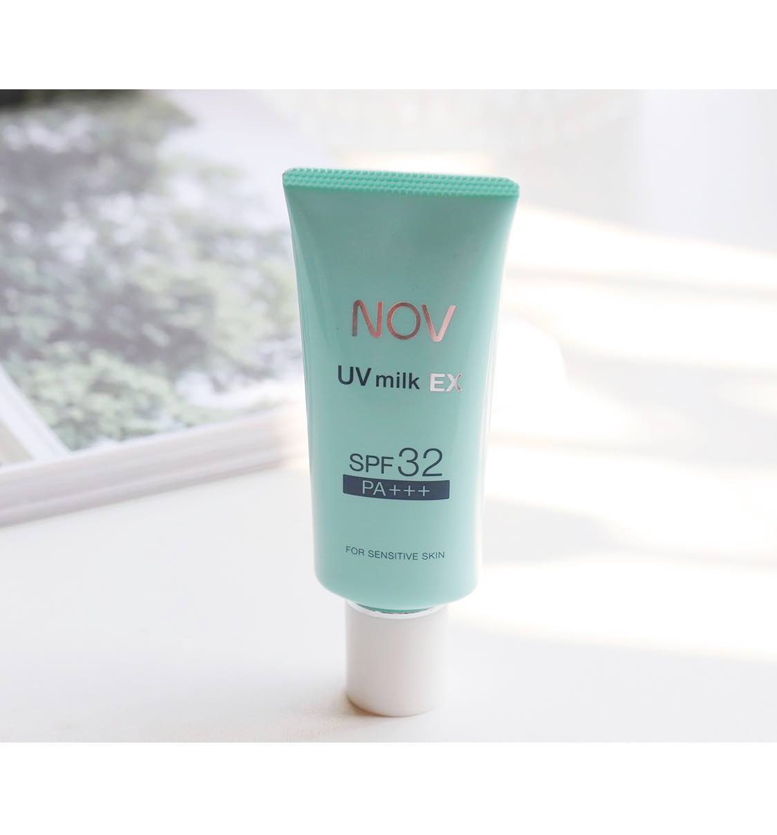 加量包邮【紫外线大作战】nov娜芙防晒霜spf32 46g 纯物理