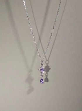 小众设计感锁骨链配饰品