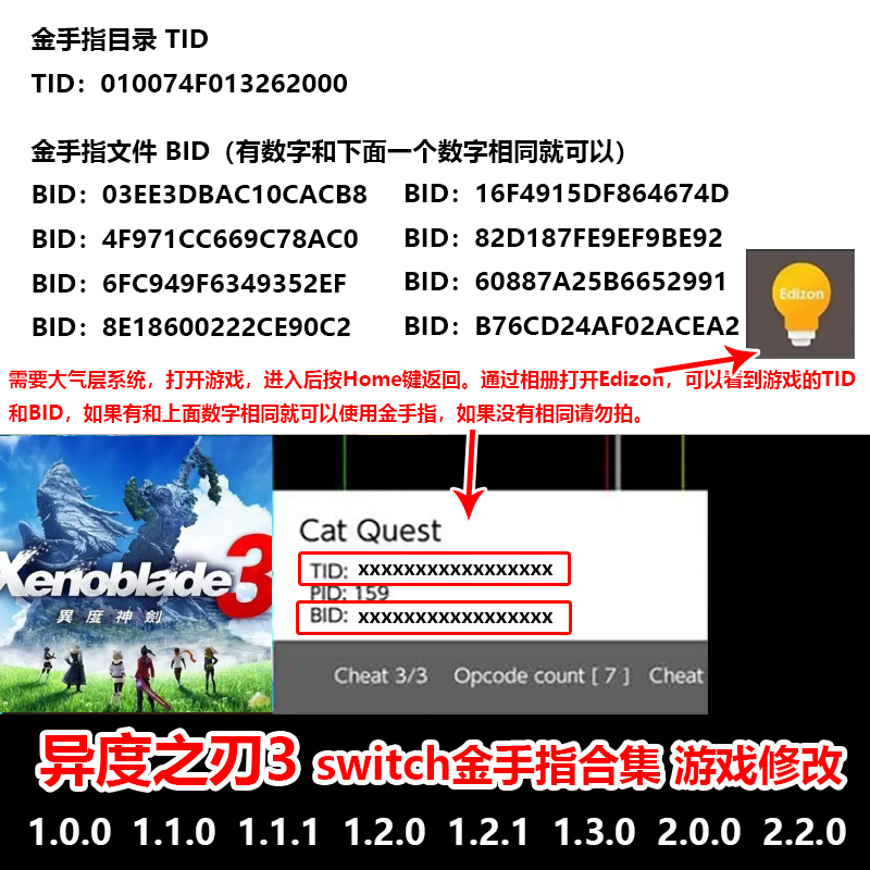 异度之刃3switch金手指大气层