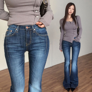 复古裤 子 韩国官网代购 chic