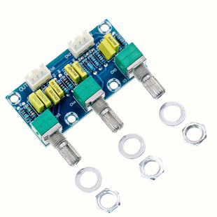 无源调音板前级板前置板音调板低音调节HIFI发烧级 XH-M802