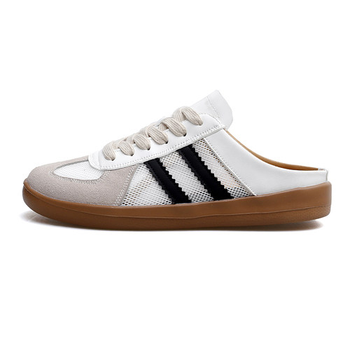 轻便包头拖鞋女平底半拖夏季