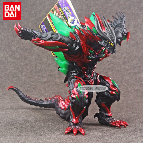 万代奥特曼豪华版奥特怪兽DX终极贝利亚软胶电弧玩具模型96590