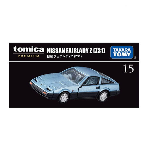 TOMY多美卡合金旗舰版黑盒TP15号日产淑女Z31车模型玩具车936374