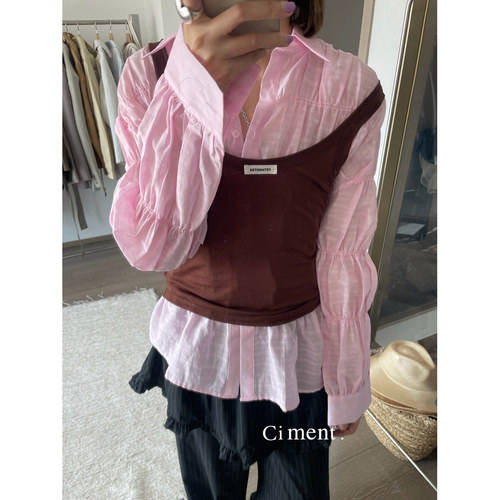 ciment 百搭舒适小标叠穿单穿背心