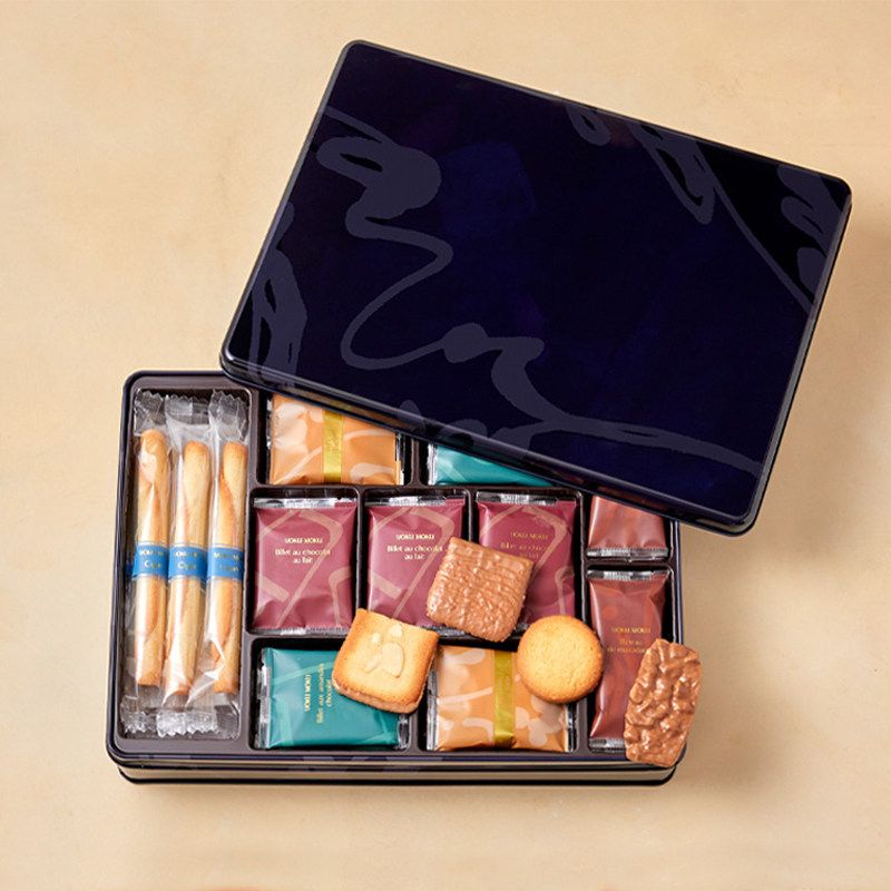 【顺丰当日发】日本YOKUMOKU手工黄油蛋卷曲奇饼干组合进口伴手礼