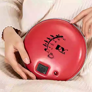 2025款人意麻面红色磁疗电暖宝电热饼暖手炉暖手宝大号怀炉保暖贴