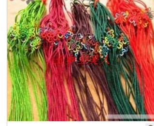 手机链 挂绳手机链线 吊坠线 挂线 中国结线结艺精美DIY手工编织