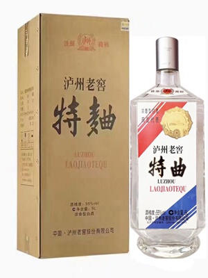 80特曲泸州5L大坛收藏摆柜