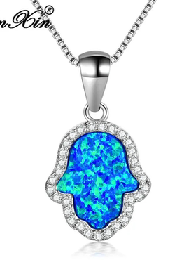 9781【原创欧泊opal系列】设计师款女士项链