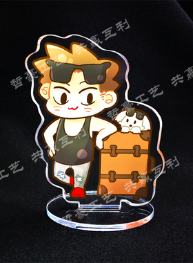 生产透明亚克力摆件动漫立牌