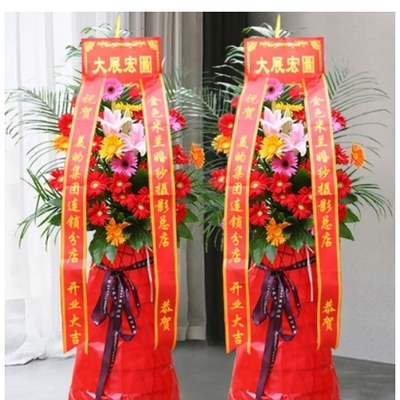 绥宁县长铺镇武阳镇李熙桥镇红岩镇鲜花店配送开业花篮乔迁