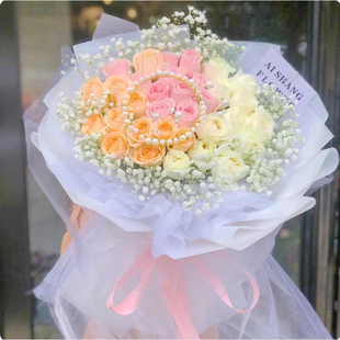 和林格尔县呼伦贝尔额尔古纳市根河市陈巴尔虎旗鲜花店配送玫瑰花