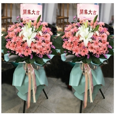 武汉市新洲区三店潘塘旧街双柳涨渡湖街鲜花店配送开业花篮商务