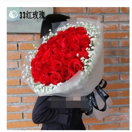 商丘睢阳区商丘职业技术学院神火大道鲜花店520配送玫瑰花束