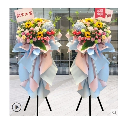 鹤壁淇滨区金山大赉店镇钜桥镇上峪乡鲜花店配送开业花篮乔迁