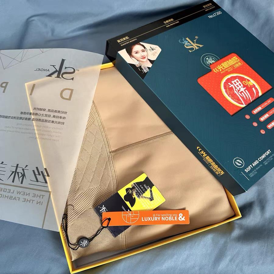 SK7260光腿柚感白肤美隐形遮瑕3200D连裤袜女秋冬加绒保暖打底裤