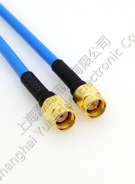 射频馈线RPSMA公头/SMA公RP-SMA-J/SMA-J RG402SFX-141天线转接头