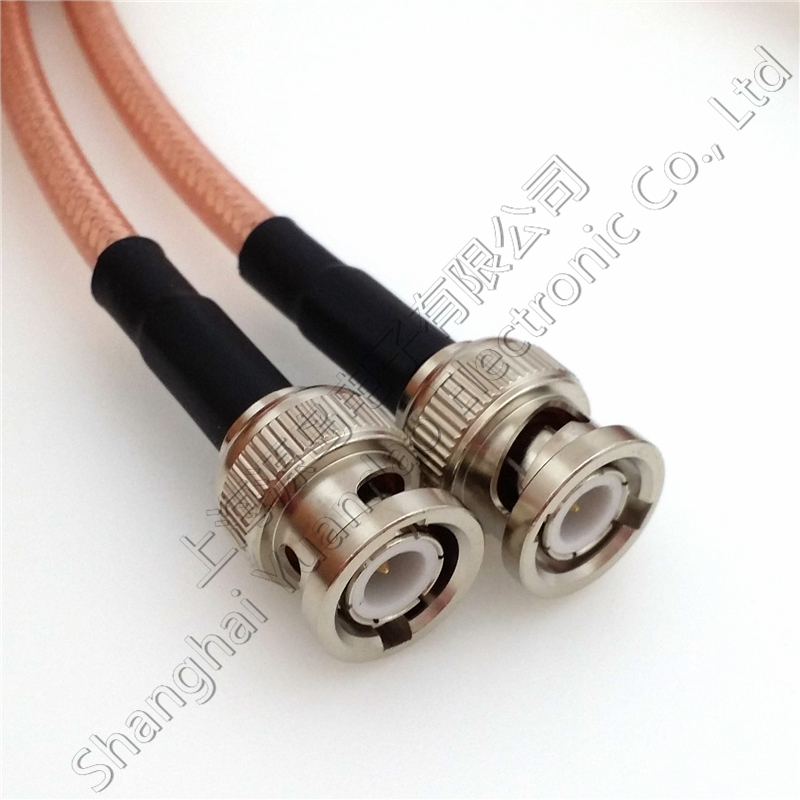 工业级低损耗连接线BNC公头50欧